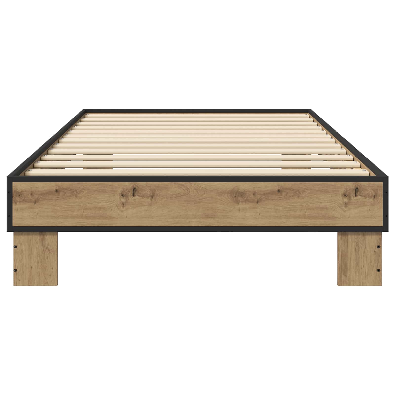 Struttura del letto Rovere Artigianale 80 x 200 cm | homemem39