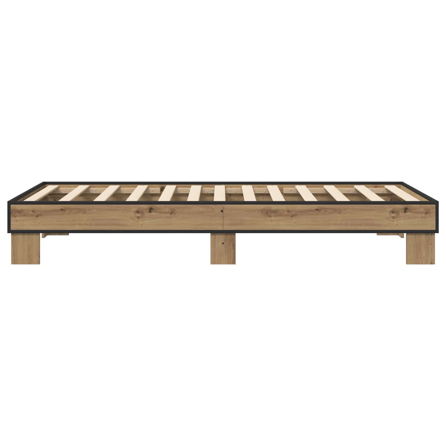 Struttura del letto Rovere Artigianale 80 x 200 cm | homemem39