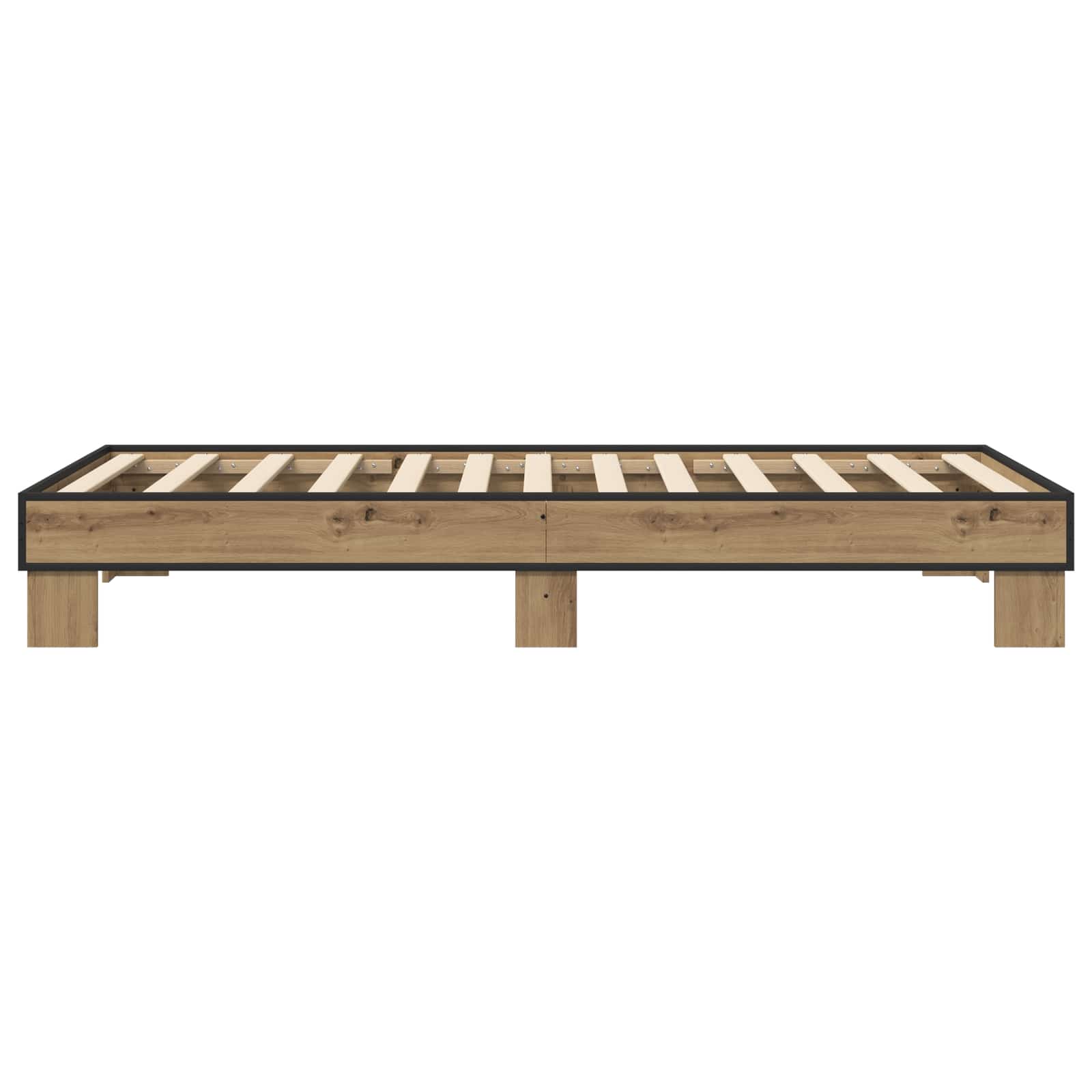 Struttura del letto Rovere Artigianale 80 x 200 cm | homemem39