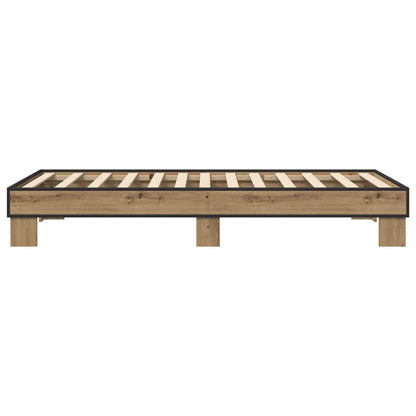 Struttura del letto Rovere Artigianale 80 x 200 cm | homemem39