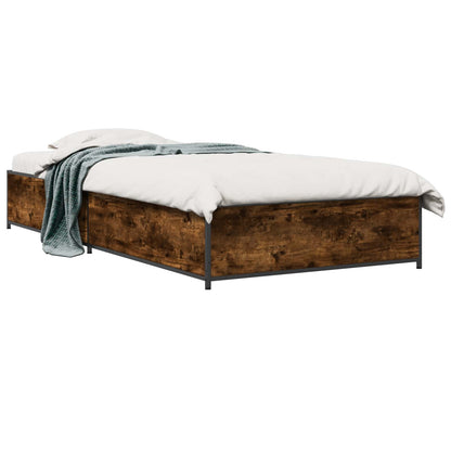 Struttura del letto Rovere Fumo 80 x 200 cm | homemem39