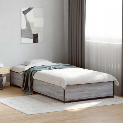 Struttura del letto Sonoma grigio 80 x 200 cm | homemem39