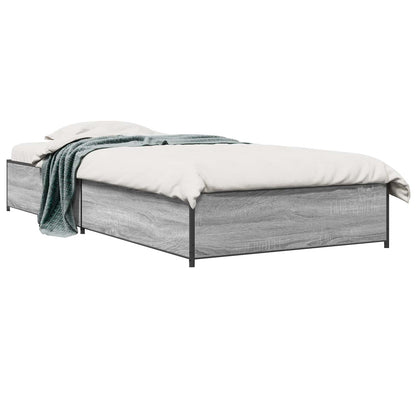 Struttura del letto Sonoma grigio 80 x 200 cm | homemem39