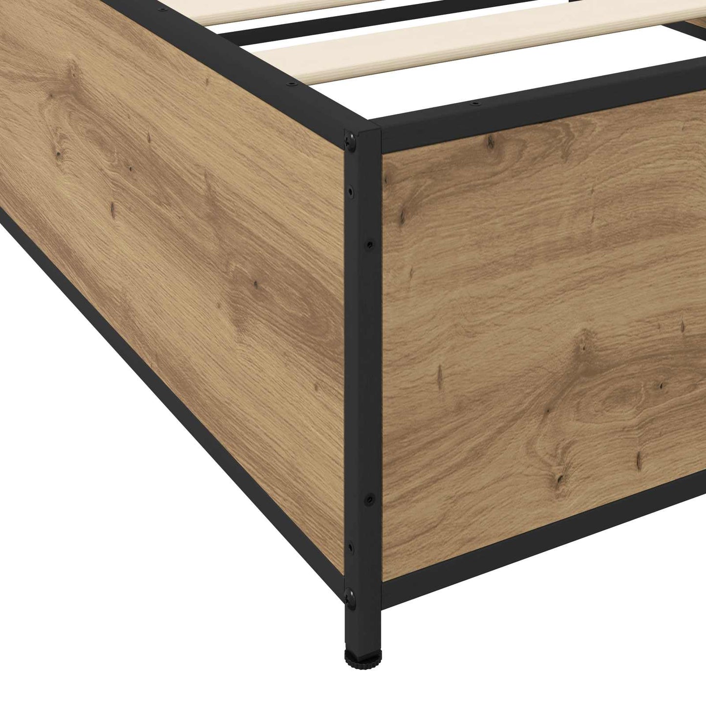 Struttura del letto Rovere Artigianale 80 x 200 cm | homemem39