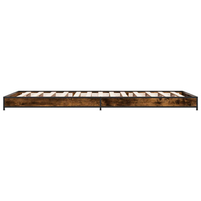 Struttura del letto Rovere Fumo 80 x 200 cm | homemem39