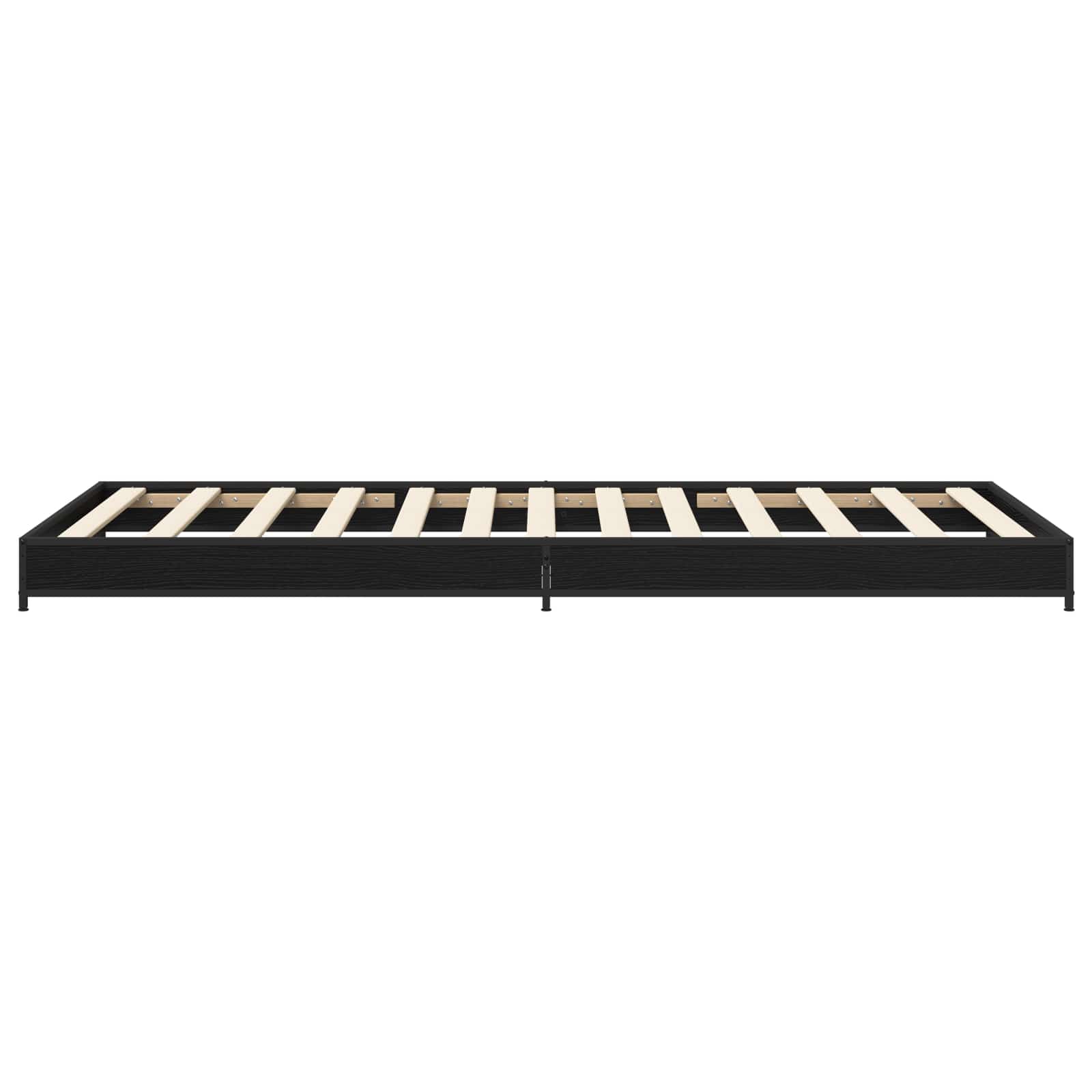 Struttura del letto Rovere Nero 80 x 200 cm | homemem39