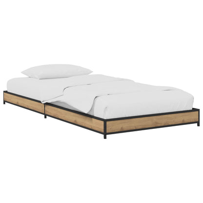 Struttura del letto Rovere Artigianale 80 x 200 cm | homemem39