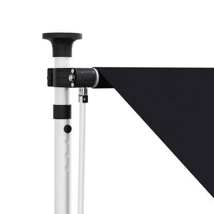 Tenda retrattile manuale Nero 100 cm | homemem39