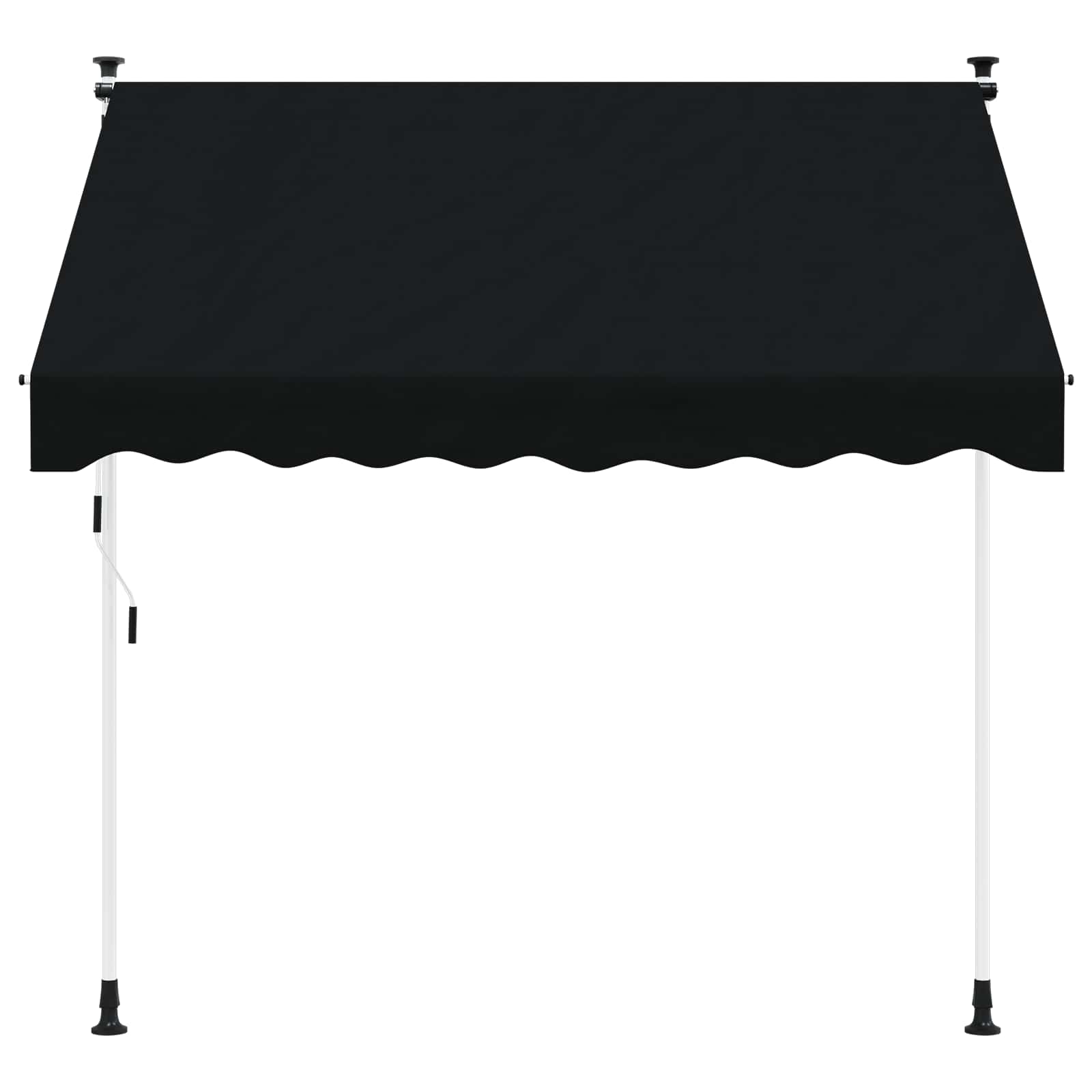 Tenda retrattile manuale Nero 300 cm | homemem39