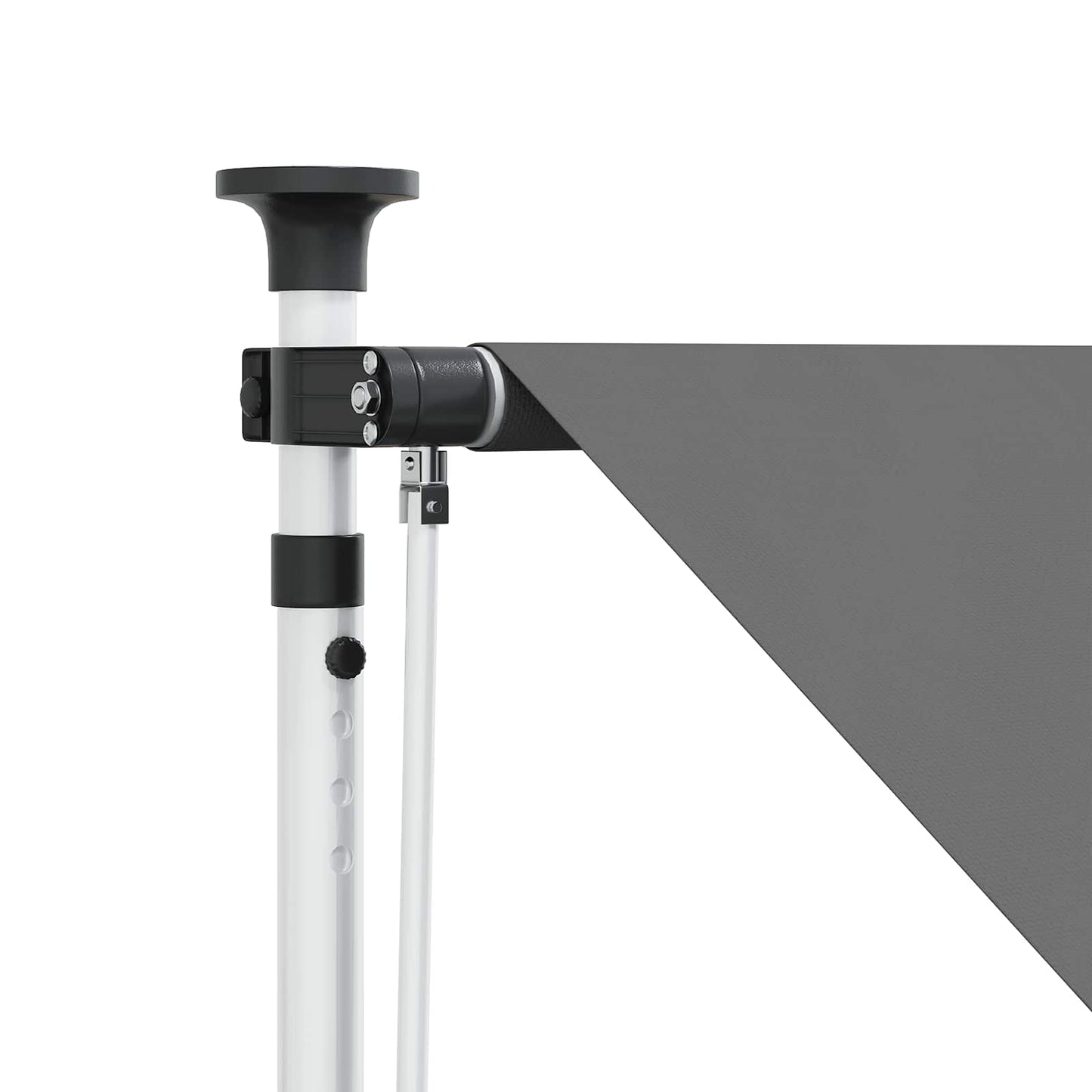 Tenda retrattile manuale Grigio Chiaro 150 cm | homemem39