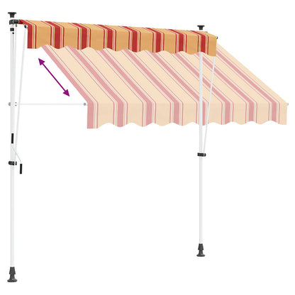 Tenda retrattile manuale Multicolore 250 x 115 x 300 cm | homemem39