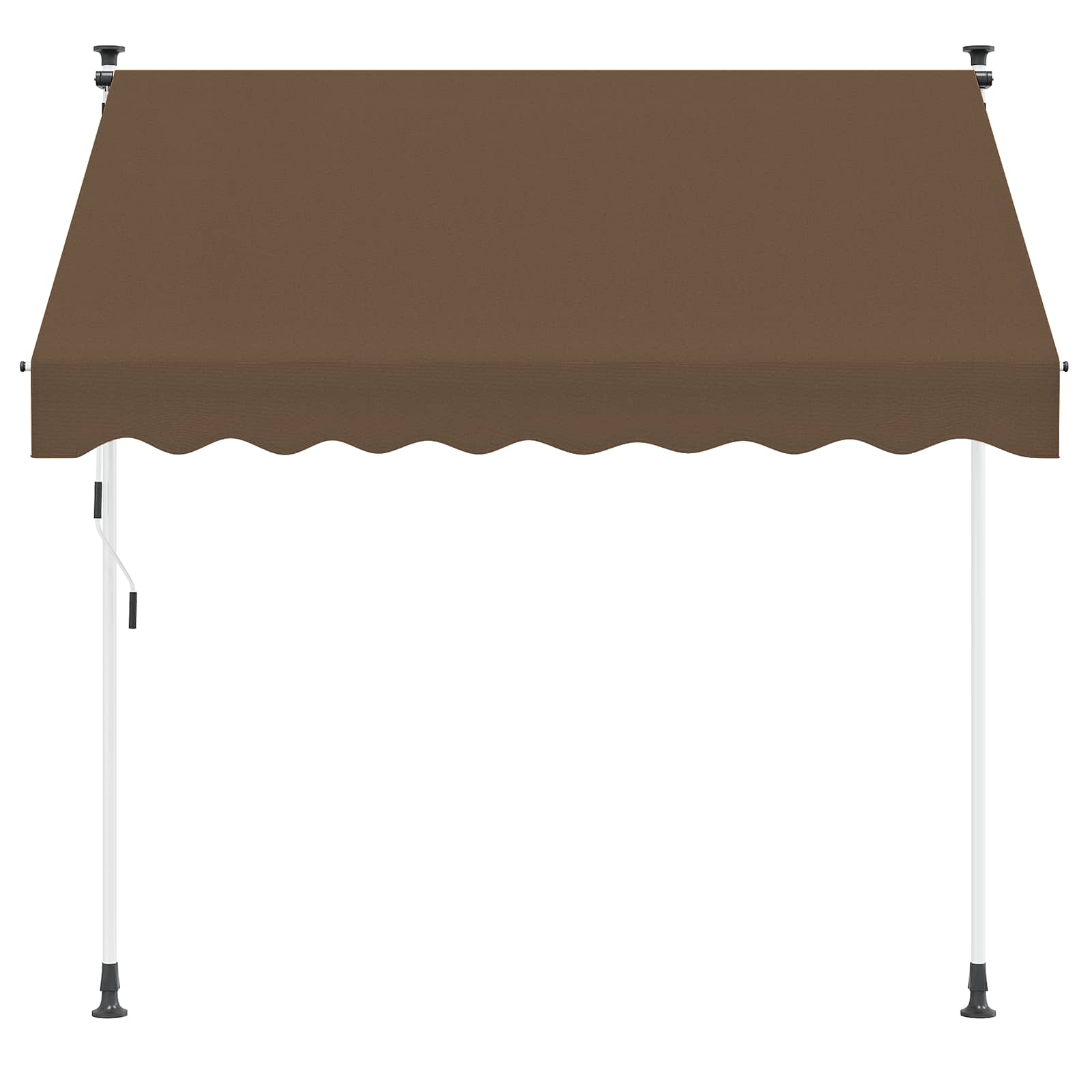 Tenda retrattile manuale Tortora 300 cm | homemem39