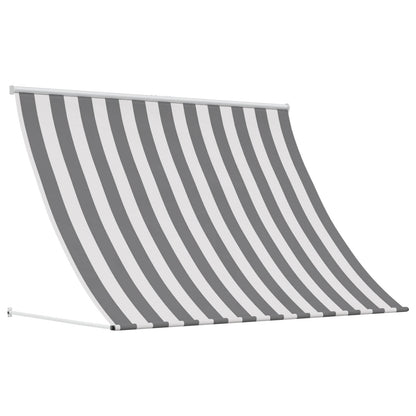 Tenda da Sole Antracite e Bianco 300 x 150 cm | homemem39