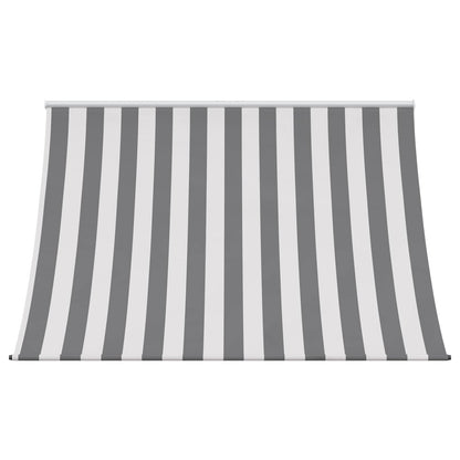 Tenda da Sole Antracite e Bianco 300 x 150 cm | homemem39