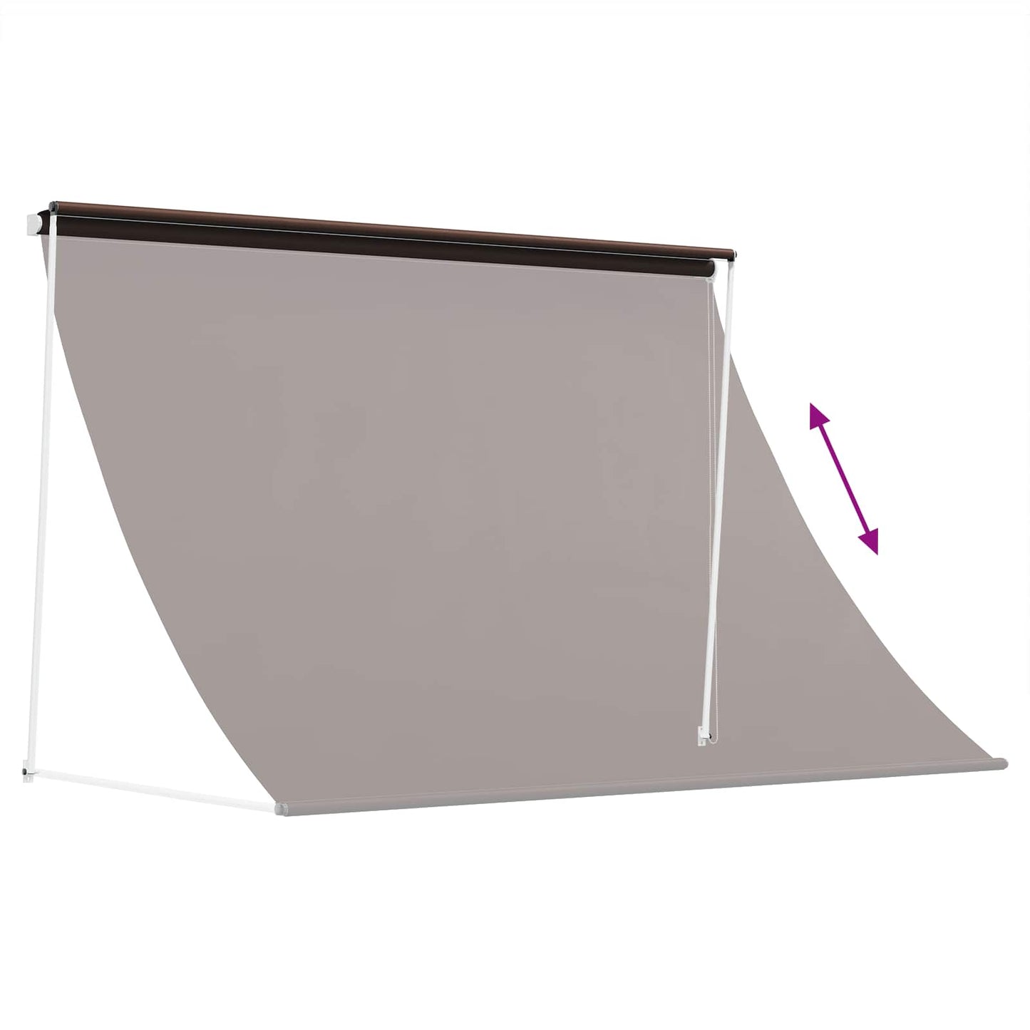 Tenda da Sole Marrone 250 x 150 cm | homemem39