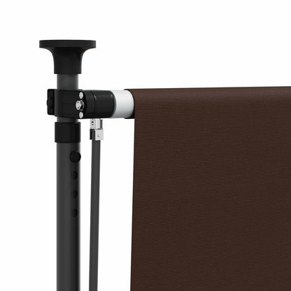 Tenda a Rullo Esterna Marrone 120 x 270 cm