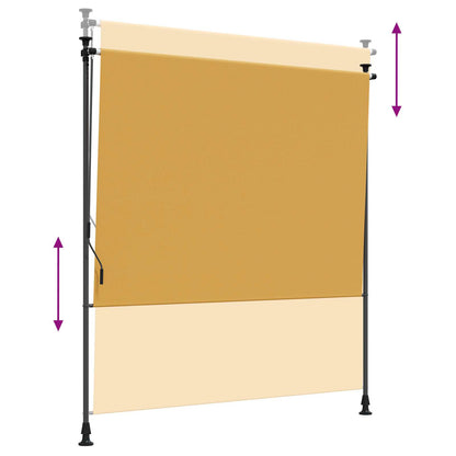 Tenda a Rullo Esterna Sabbia 120 x 270 cm | homemem39