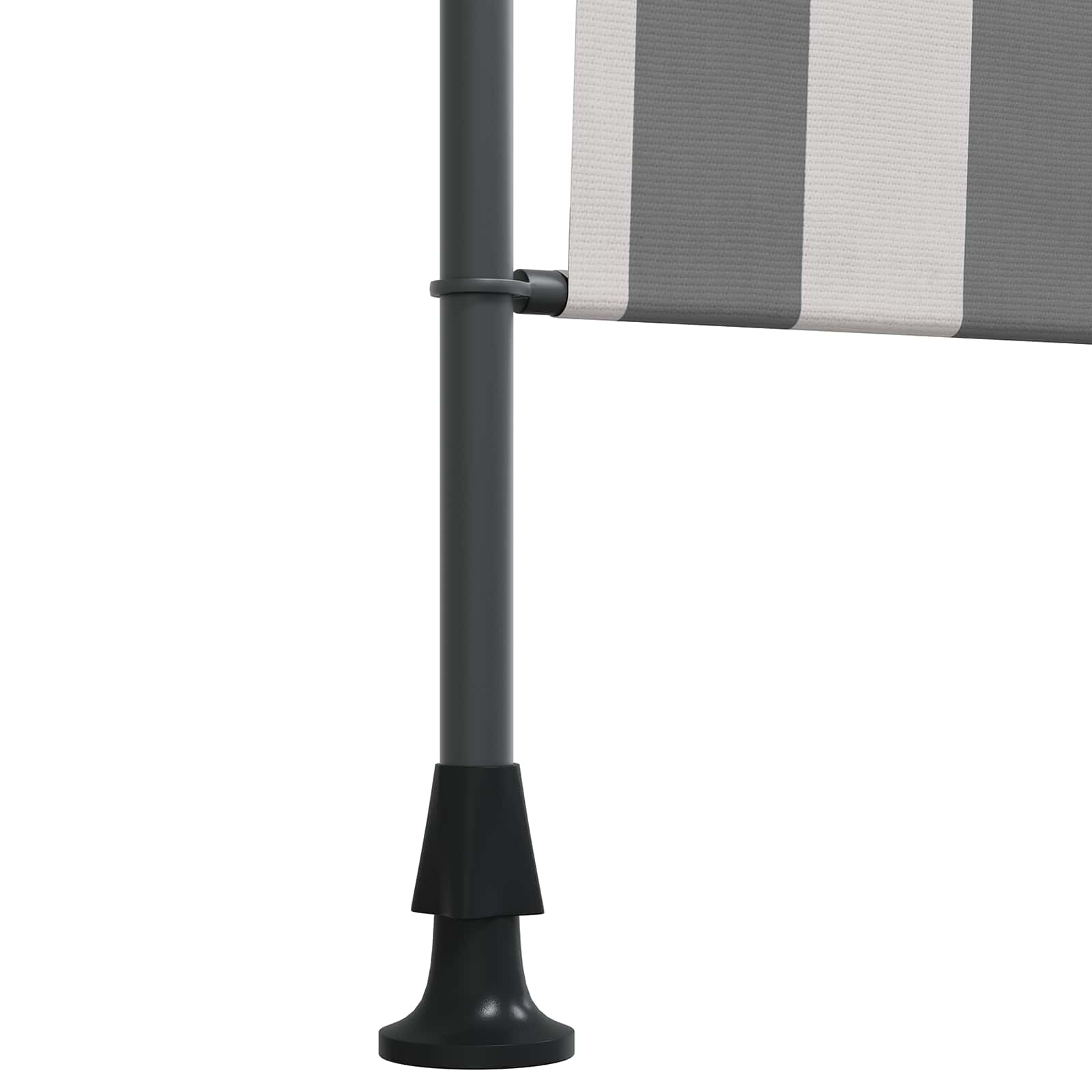 Tenda a Rullo Esterna Antracite e Bianco 150 x 270 cm | homemem39