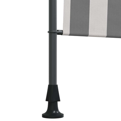 Tenda a Rullo Esterna Antracite e Bianco 200 x 270 cm | homemem39