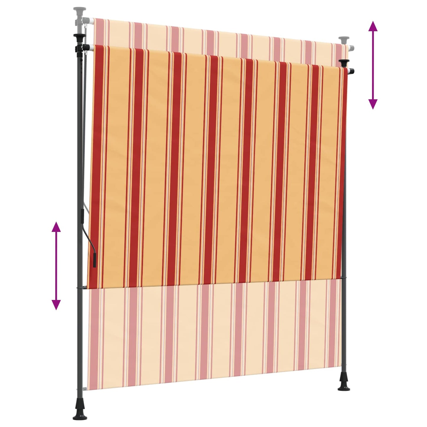 Tenda a Rullo Esterna Multicolore 120 x 270 cm | homemem39