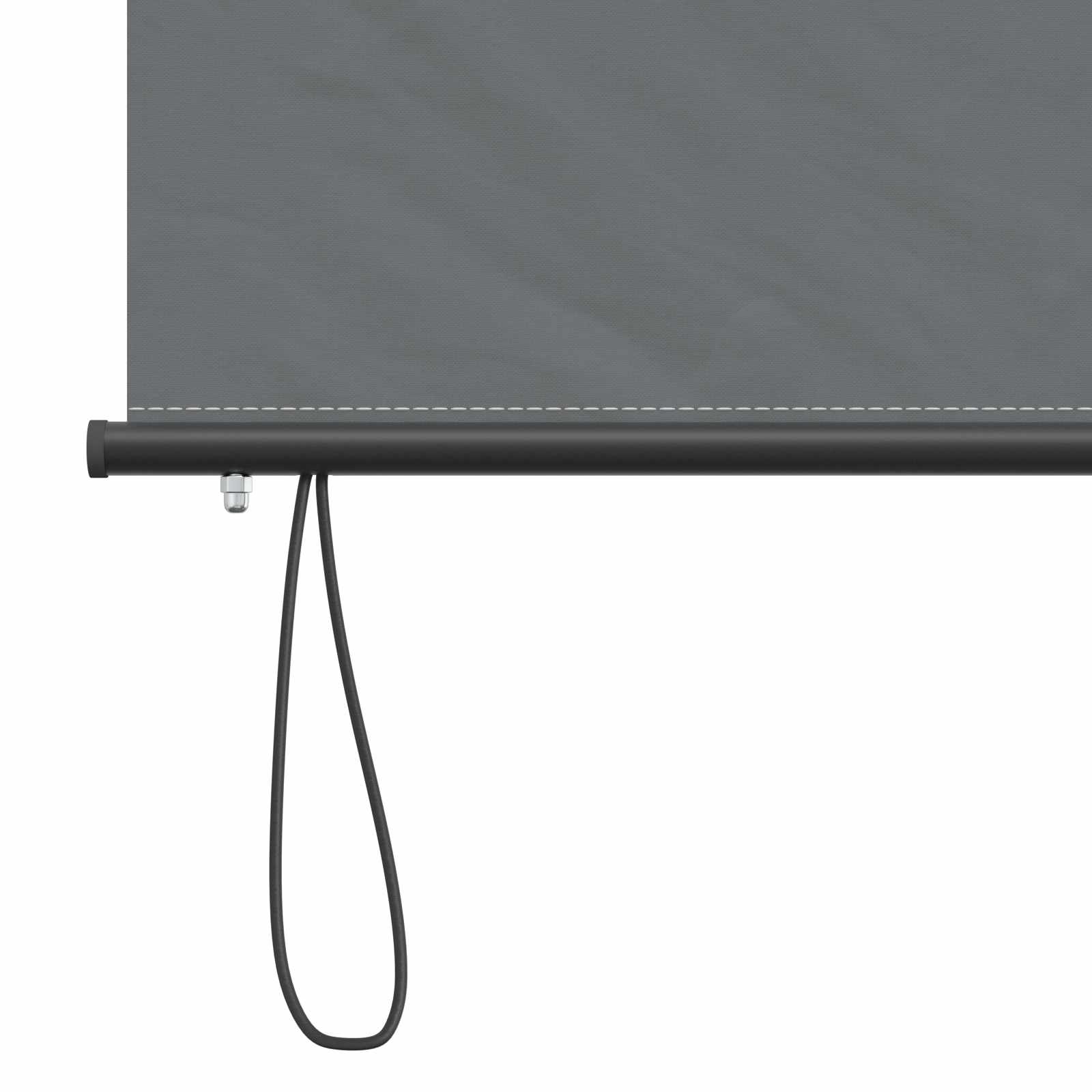 Tenda a rullo Grigio Chiaro 100 x 250 cm Tessuto e Alluminio | homemem39