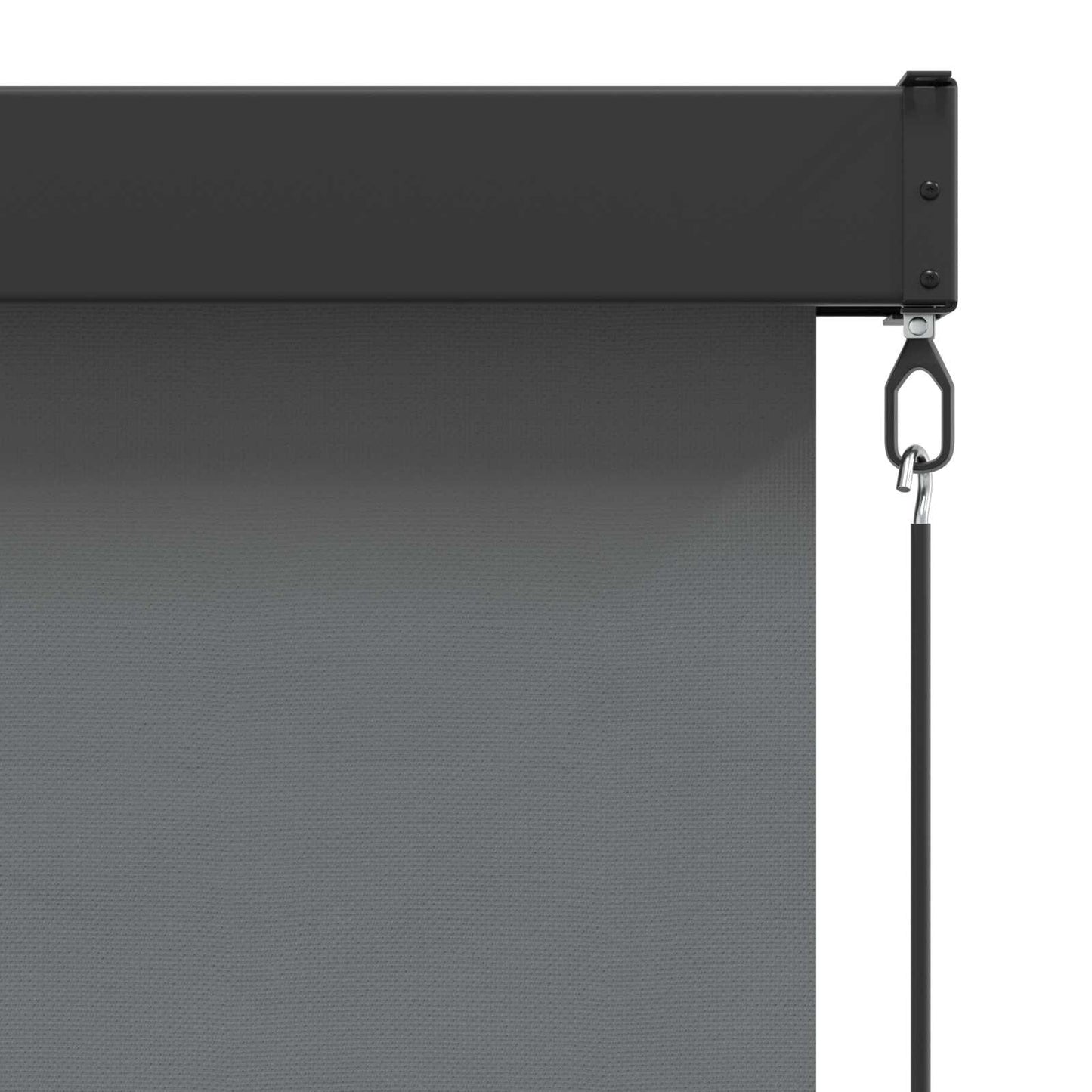 Tenda a rullo Grigio Chiaro 100 x 250 cm Tessuto e Alluminio | homemem39