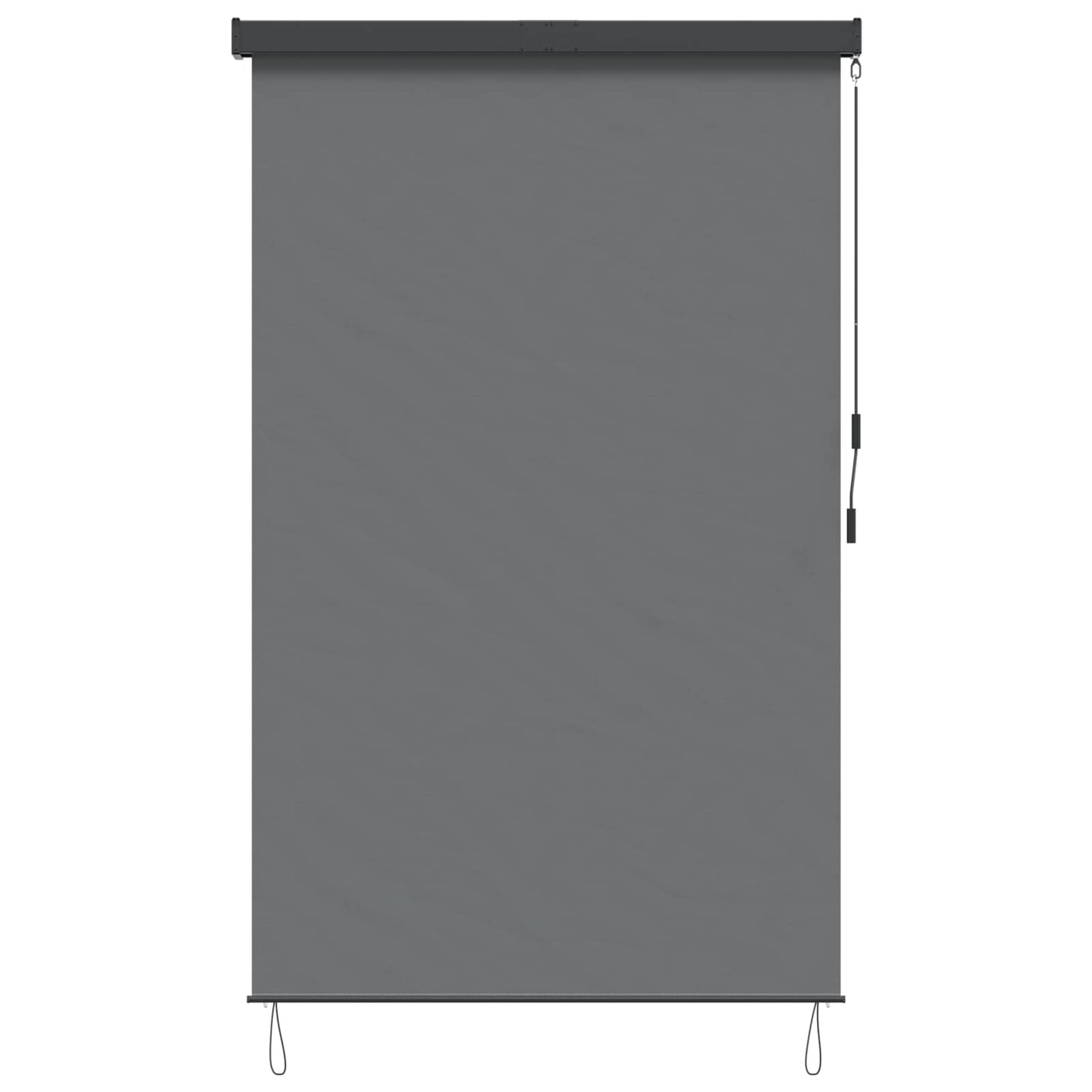 Tenda a rullo Grigio Chiaro 100 x 250 cm Tessuto e Alluminio | homemem39