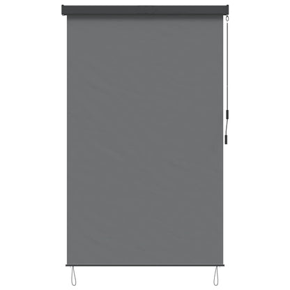 Tenda a rullo Grigio Chiaro 100 x 250 cm Tessuto e Alluminio | homemem39