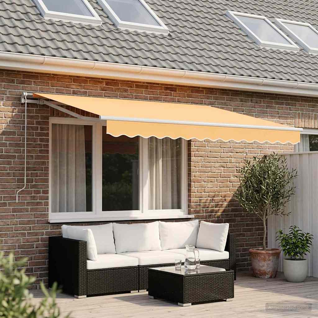Telo di ricambio per tenda da sole Sabbia 3 x 2,5 m Poliestere | homemem39
