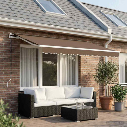 Telo di ricambio per tenda da sole Tortora 3,5 x 2,5 m | homemem39