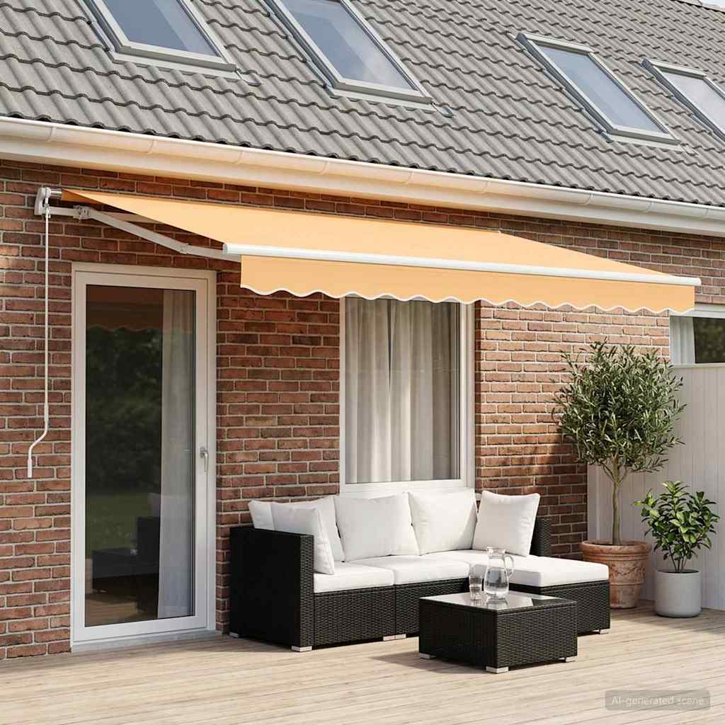 Telo di ricambio per tenda da sole Sabbia 4,5 × 3,5 m | homemem39