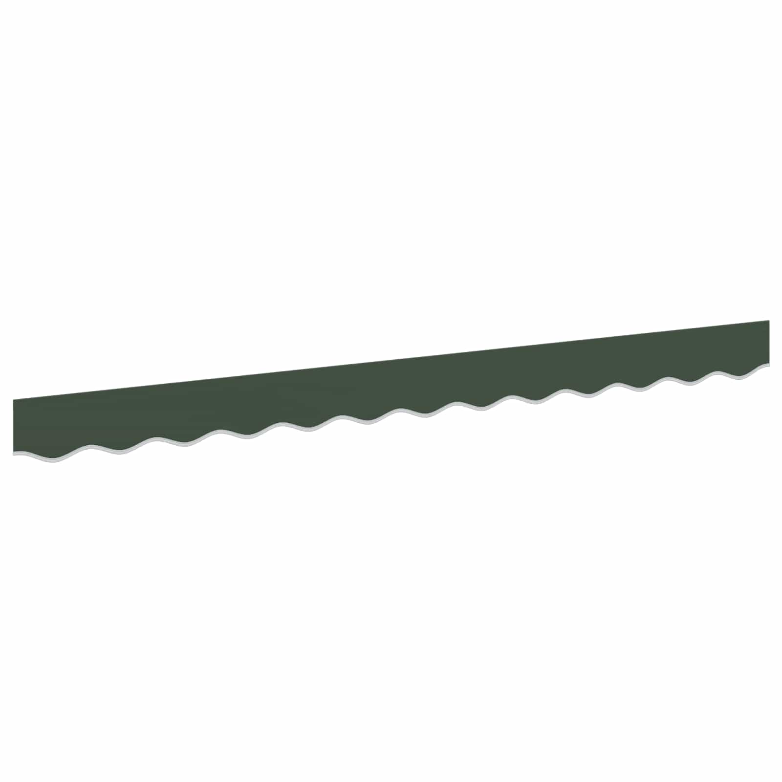 Sostituzione della mantovana per tenda Verde Scuro 431 x 20 cm | homemem39