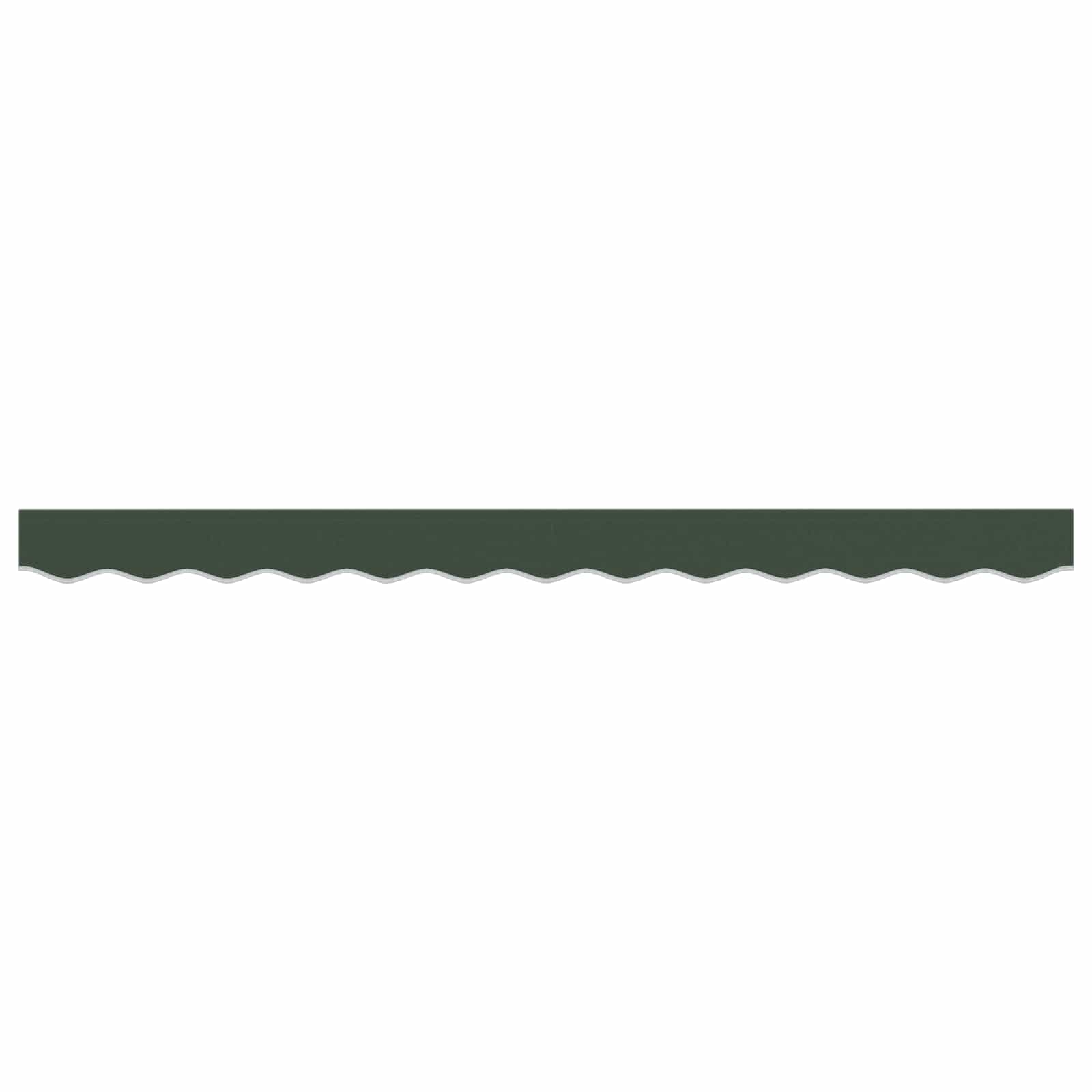Sostituzione della mantovana per tenda Verde Scuro 431 x 20 cm | homemem39
