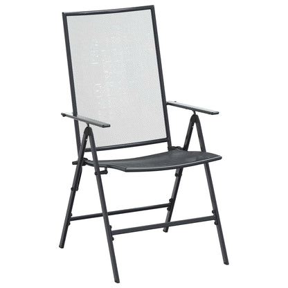 Set da Pranzo per Giardino 9 pcs Antracite 212 x 90 x 76 cm | homemem39