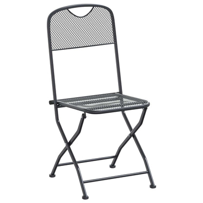 Set da Pranzo per Giardino 7 pcs Antracite 212 x 90 x 76 cm | homemem39
