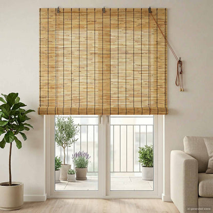 Tenda a rullo Naturale 140 x 220 cm Giunco