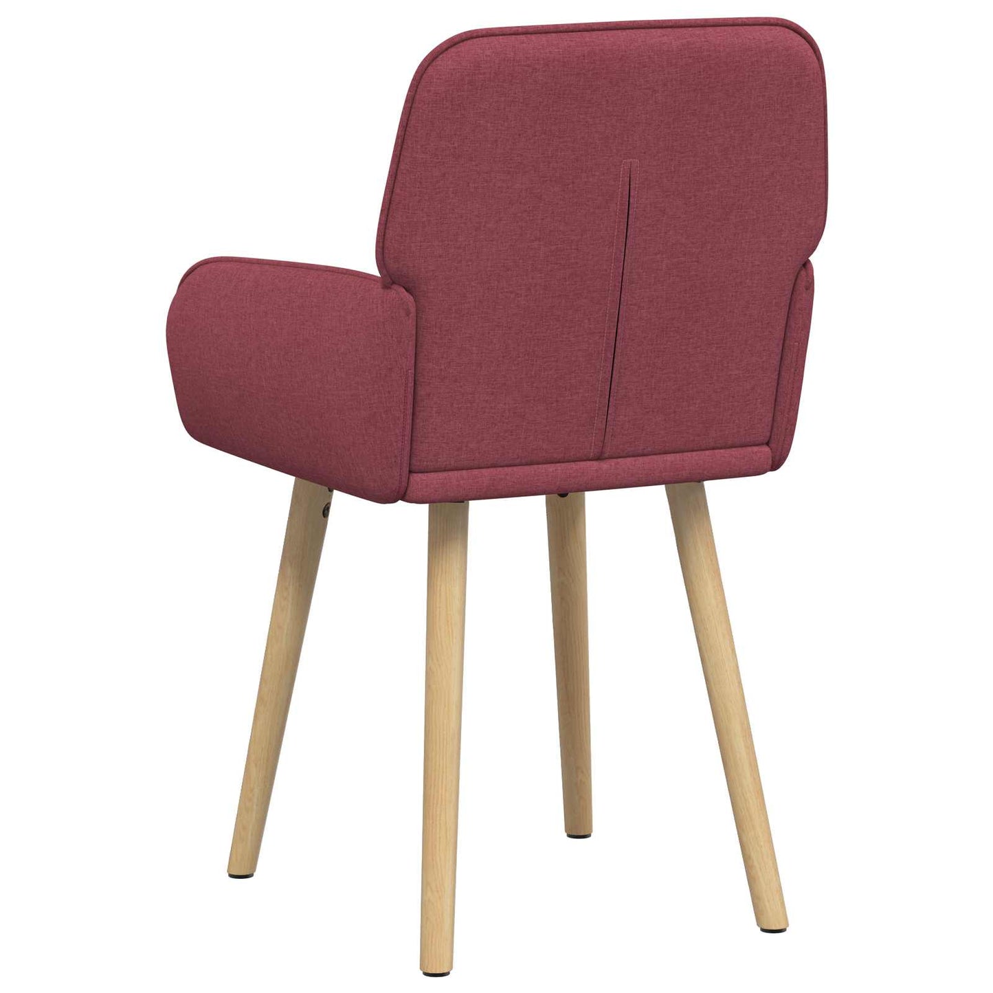 Sedie da pranzo 2 pcs Tessuto Rosso Vino 56,5 x 50 x 87,5 cm | homemem39