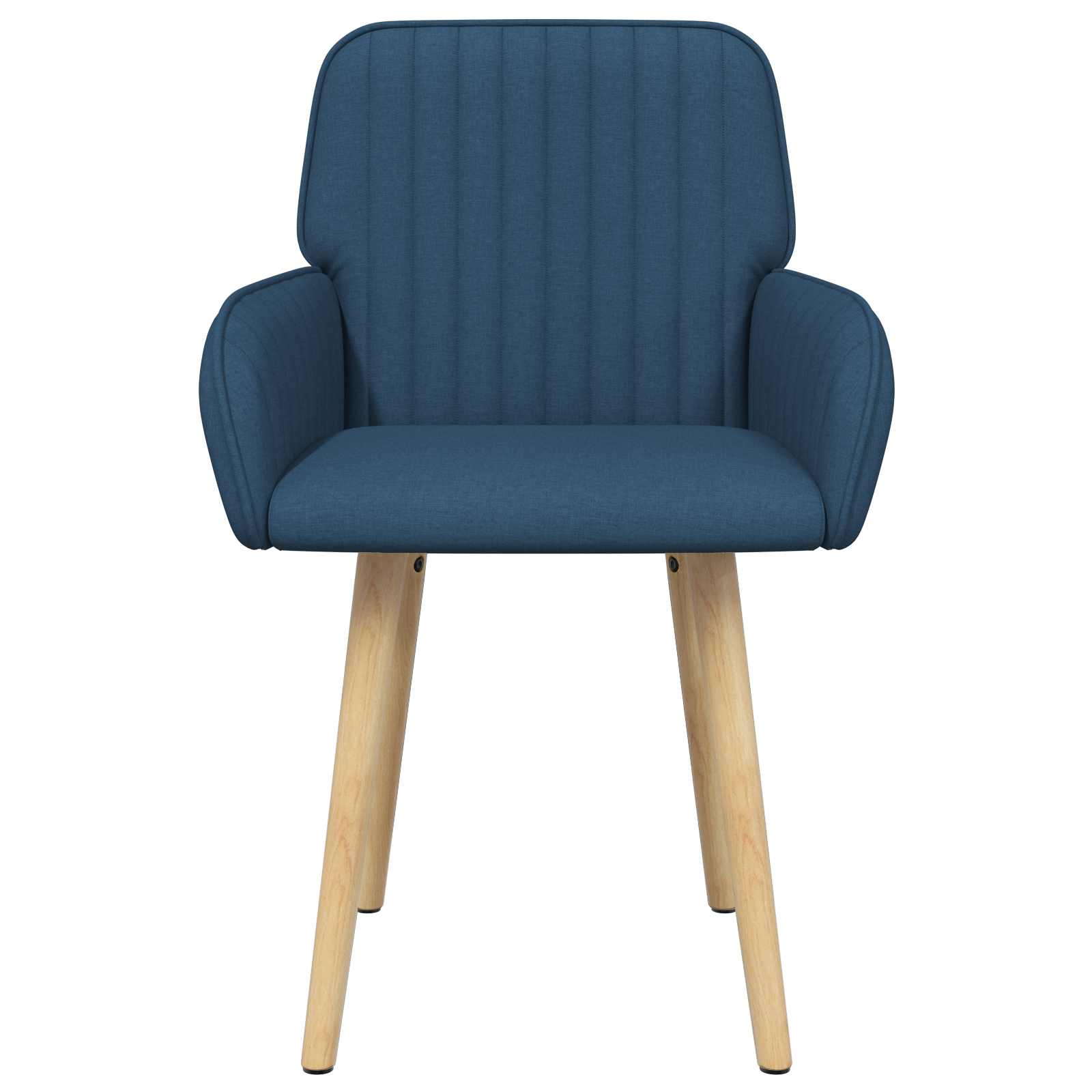 Sedie da pranzo 2 pcs Tessuto Blu 56,5 x 50 x 87,5 cm | homemem39