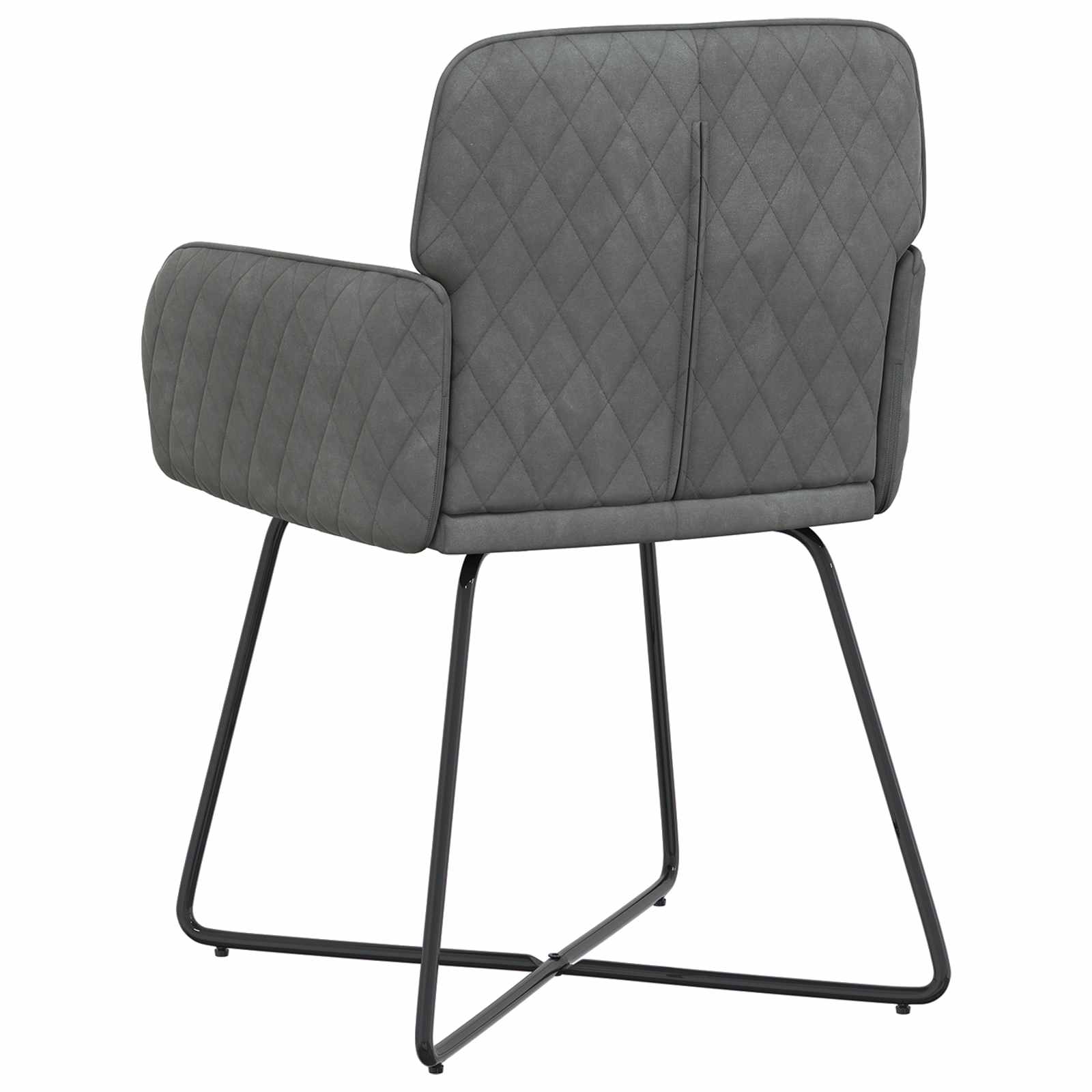 Sedie da pranzo 2 pcs Velluto Grigio Scuro 59 x 56,5 x 86 cm | homemem39