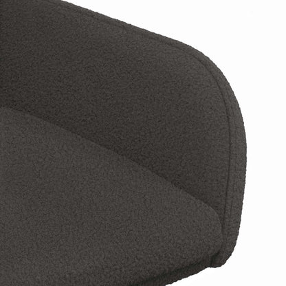 Sedie da pranzo 2 pcs Bouclé Grigio Scuro 59 x 57 x 85 cm | homemem39