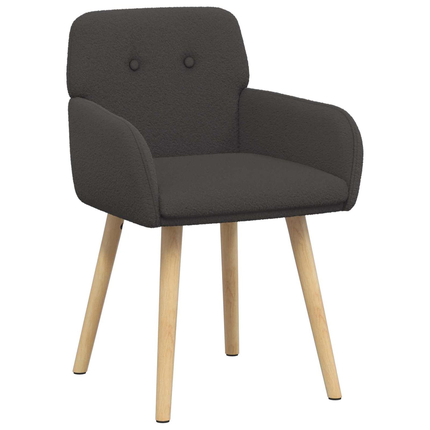 Sedie da pranzo 2 pcs Bouclé Grigio Scuro 59 x 57 x 85 cm | homemem39