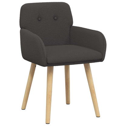 Sedie da pranzo 2 pcs Bouclé Grigio Scuro 59 x 57 x 85 cm | homemem39