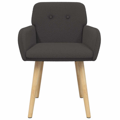 Sedie da pranzo 2 pcs Bouclé Grigio Scuro 59 x 57 x 85 cm | homemem39