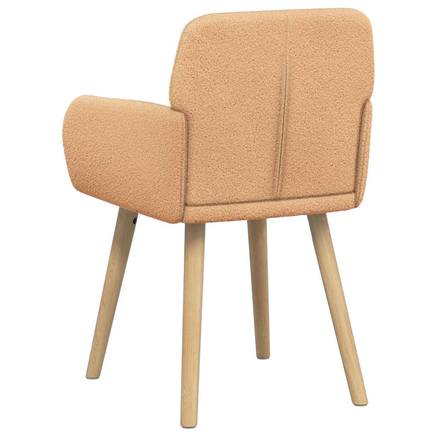 Sedie da pranzo 2 pcs Bouclé Beige 59 x 57 x 85 cm | homemem39