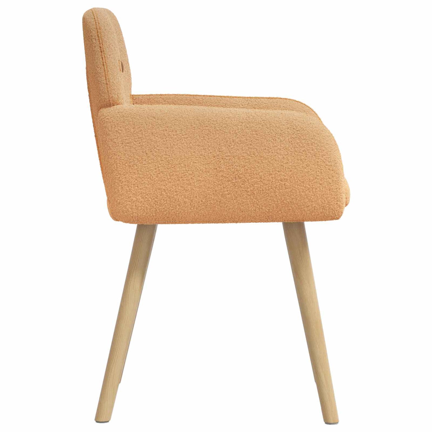 Sedie da pranzo 2 pcs Bouclé Beige 59 x 57 x 85 cm | homemem39
