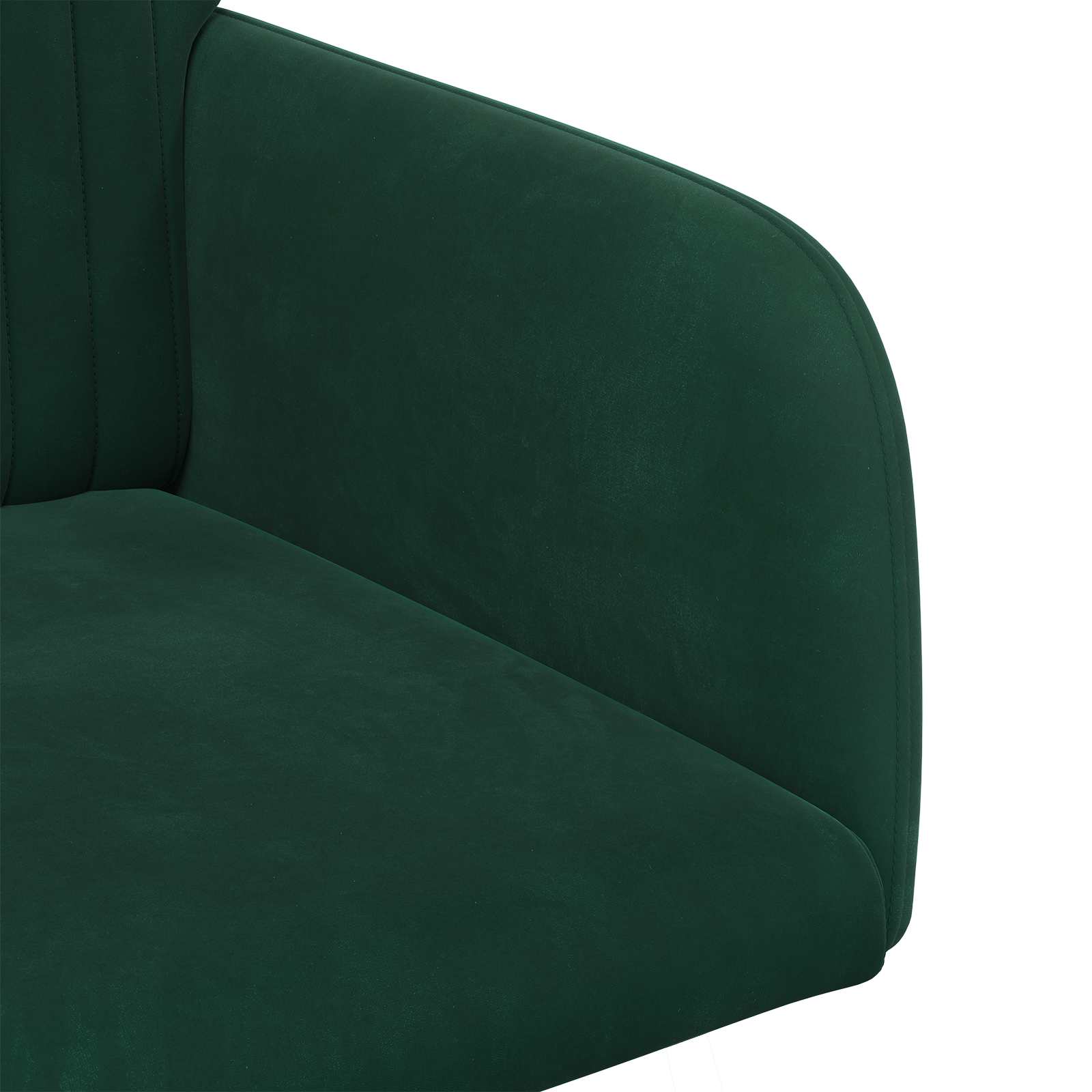 Sedie da pranzo 2 pcs Velluto Verde Scuro 55 x 50 x 84 cm | homemem39