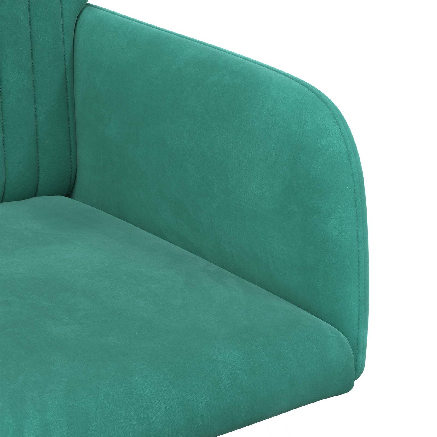 Sedie da pranzo 2 pcs Velluto Turchese 55 x 50 x 84 cm