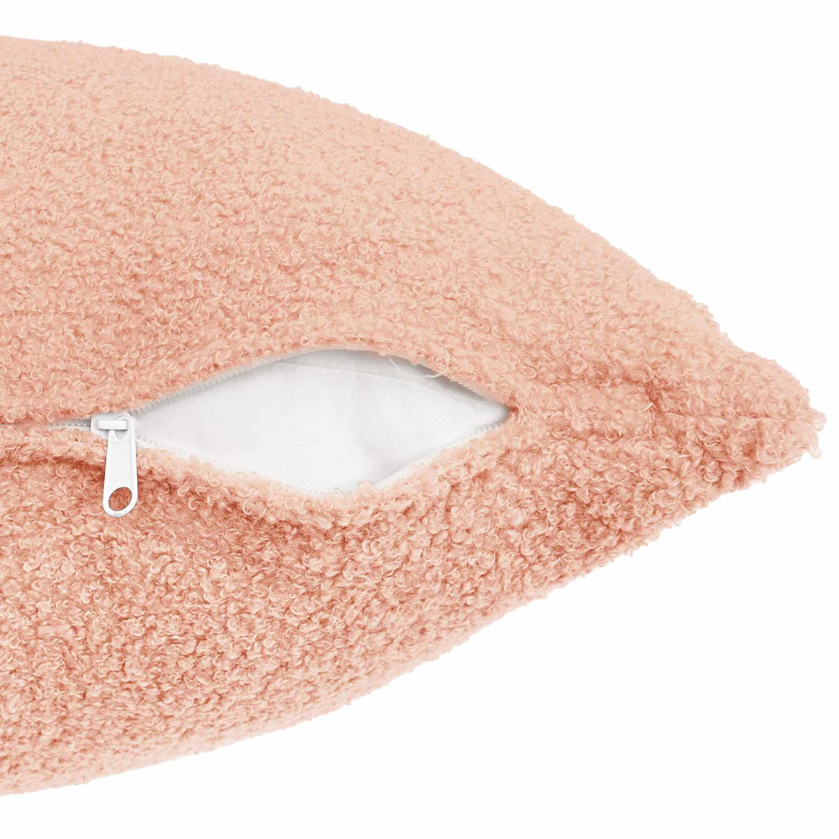 Federa 2 pcs HEERLEN Rosa 30 x 50 cm Bouclé | homemem39