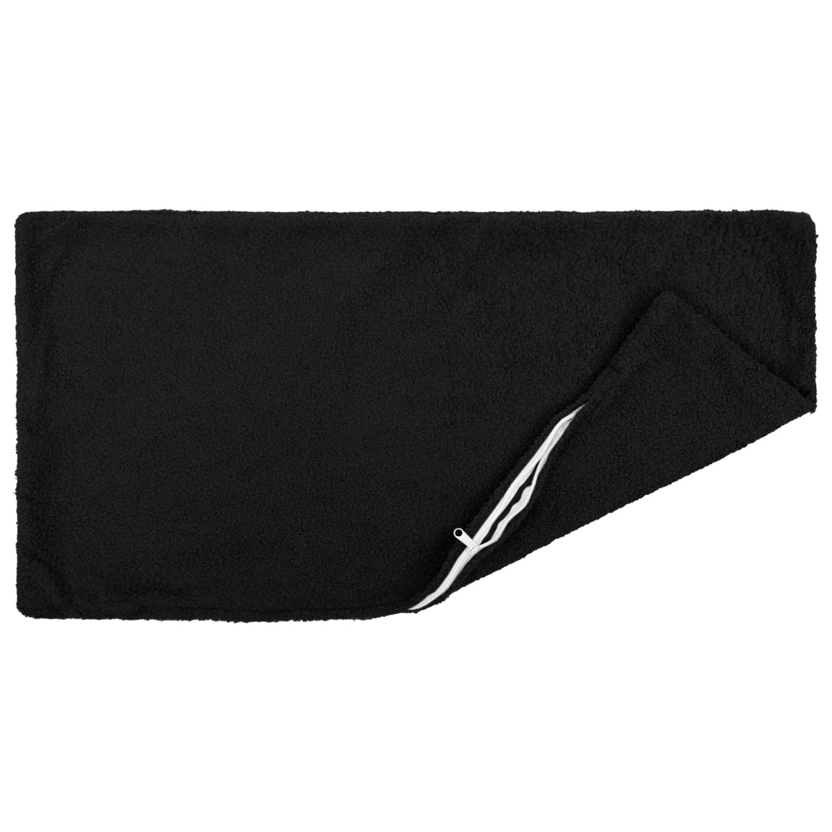 Federa 2 pcs HEERLEN Nero 30 x 50 cm Bouclé