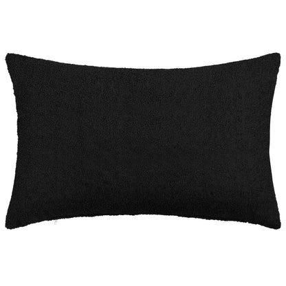 Federa 2 pcs HEERLEN Nero 30 x 50 cm Bouclé